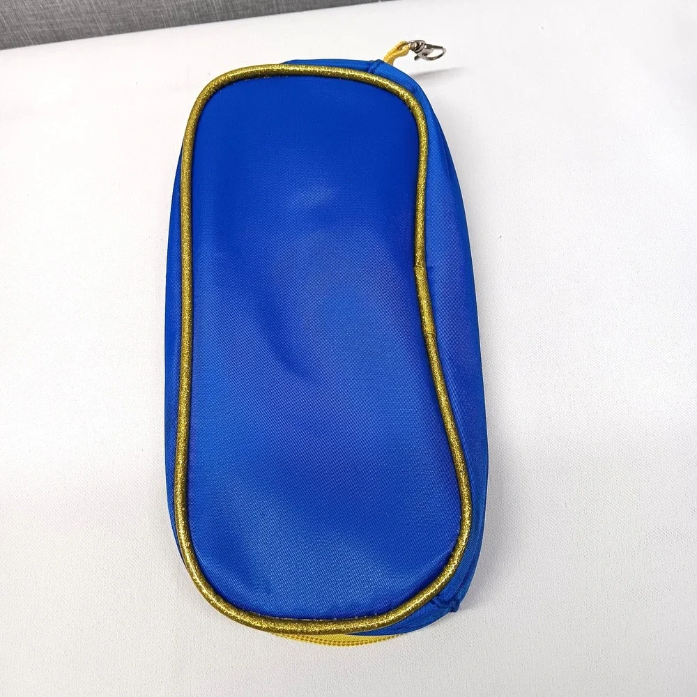 Pokemon GO Pikachu Pencil Case‎ Blue Yellow Zipper School Supply Pouch Kids